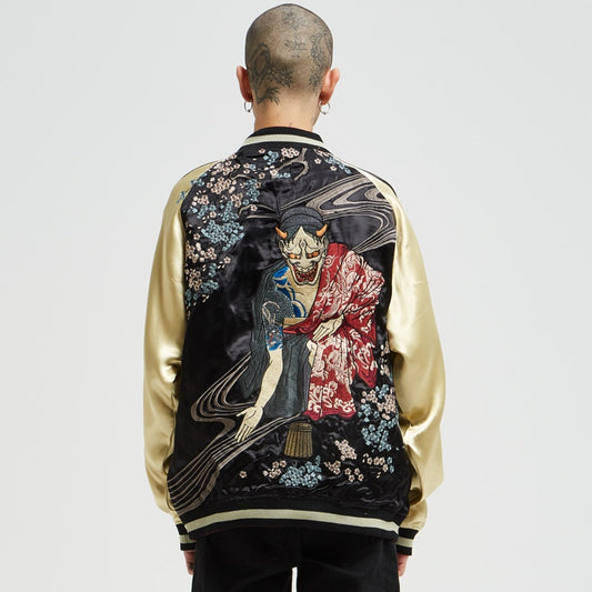 Sukajan Embroidery Souvenir Jacket Bomber Jacket Japanese -  Israel