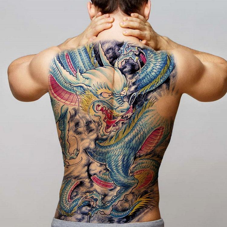 Japanese Temporary Tattoo  Yakuza Tattoo  KimuraKami