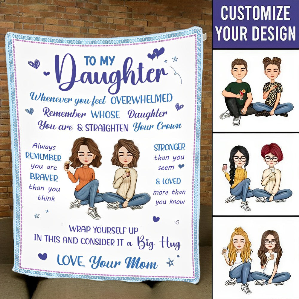 Dear Mom Blanket From Son - Personalized Giant Love Letter Blanket