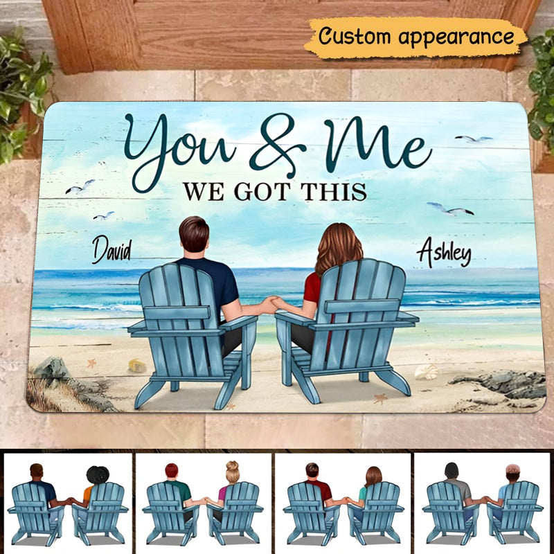 Love Is To Stay Together Couple Camping Doormat - newsvips