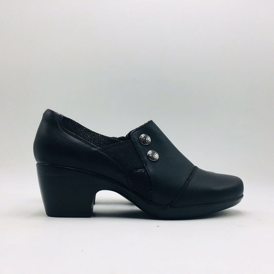 Clarks Collection Femme Emily Beales Slip-On Pump - Noir taille 6.5