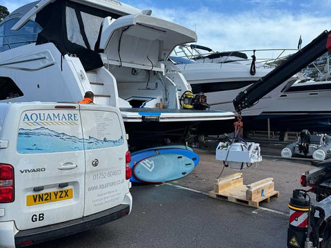 Seakeeper installation by Aquamare Marine