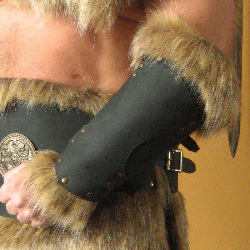 Viking Leather and Metal Stud Cuirass Chest Armor