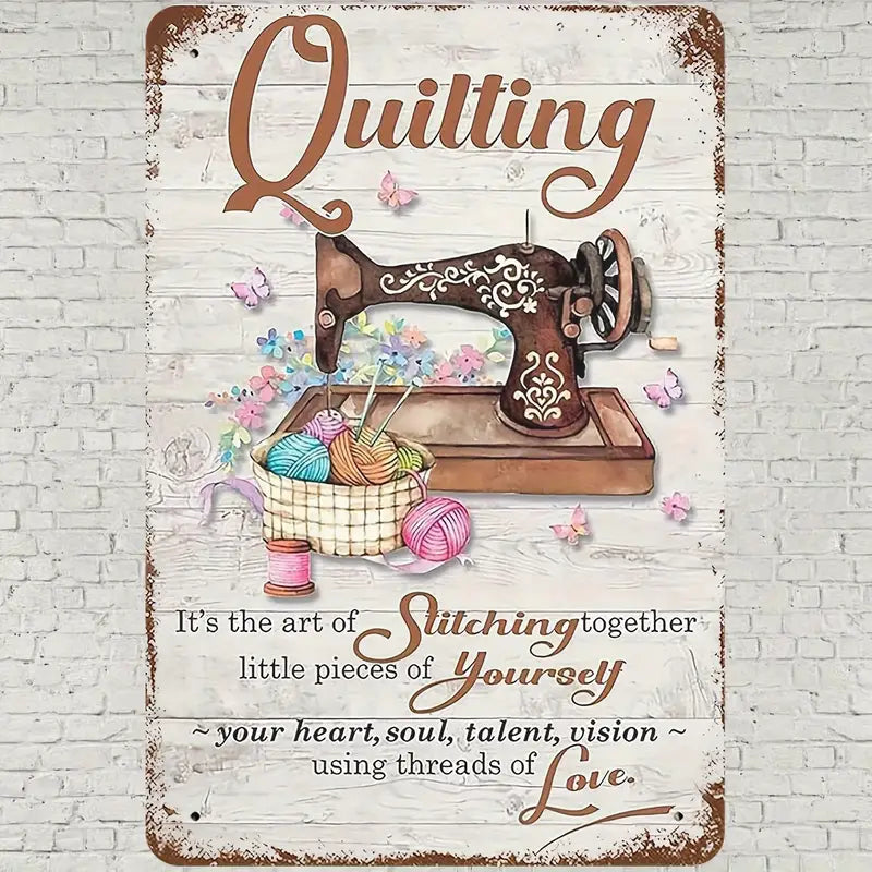 Novelty Sign - Quilting - It's the Art of Stitching Together....(606)