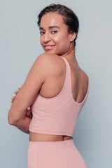 Kama U-Cut Sports Bra - Bronze