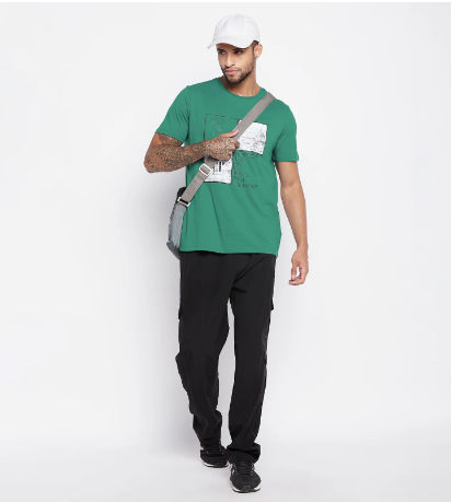 Green Travel Regular T-Shirt