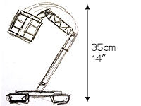 kran l desk lamp sketch by paladim handmade