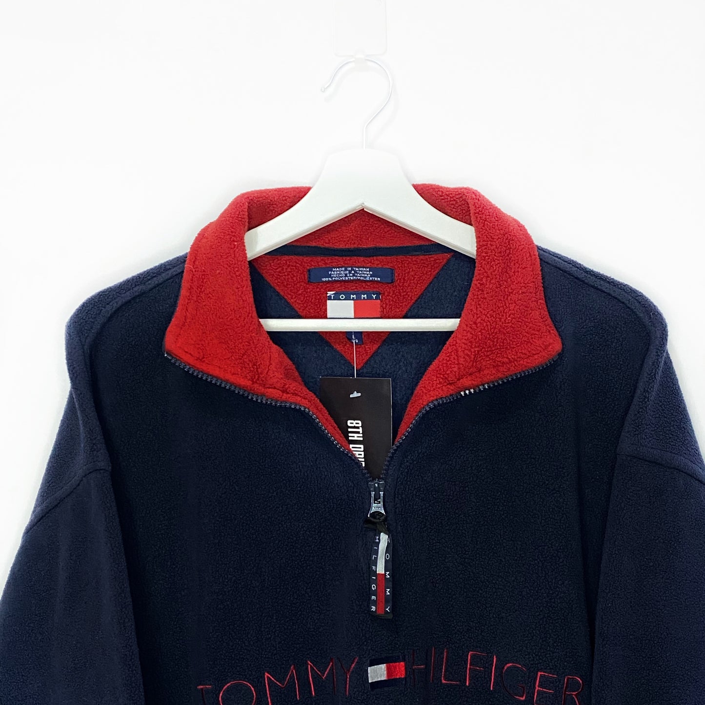 tommy hilfiger quarter zip jacket