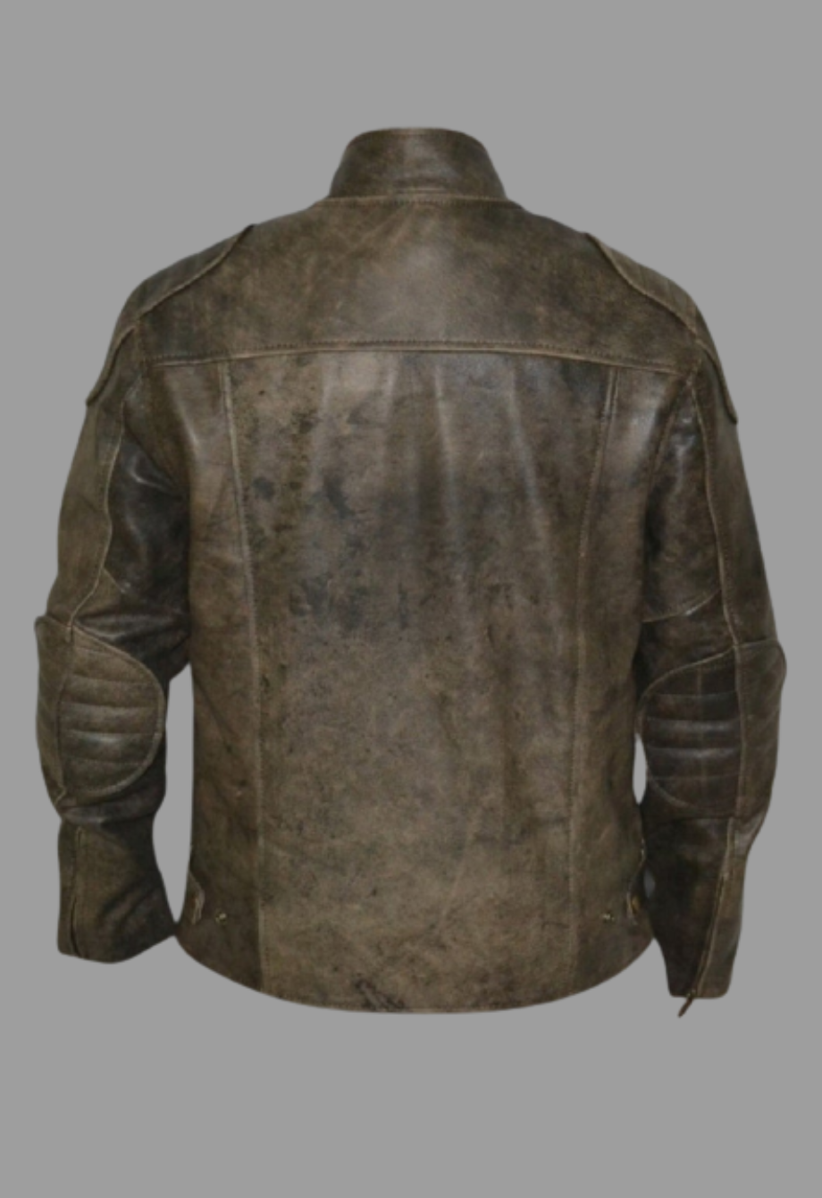 Vintage Distressed Retro Racer Leather Jacket – South Beach Leather