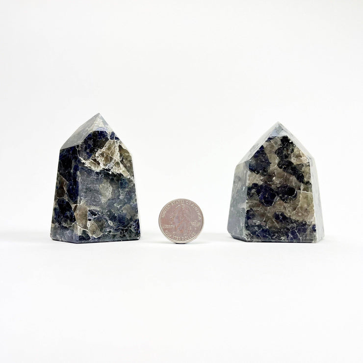 Iolite Tower- Motivation, Metabolism Booster, Intuition, Balance, Discipline, Awareness, Psychic Visions