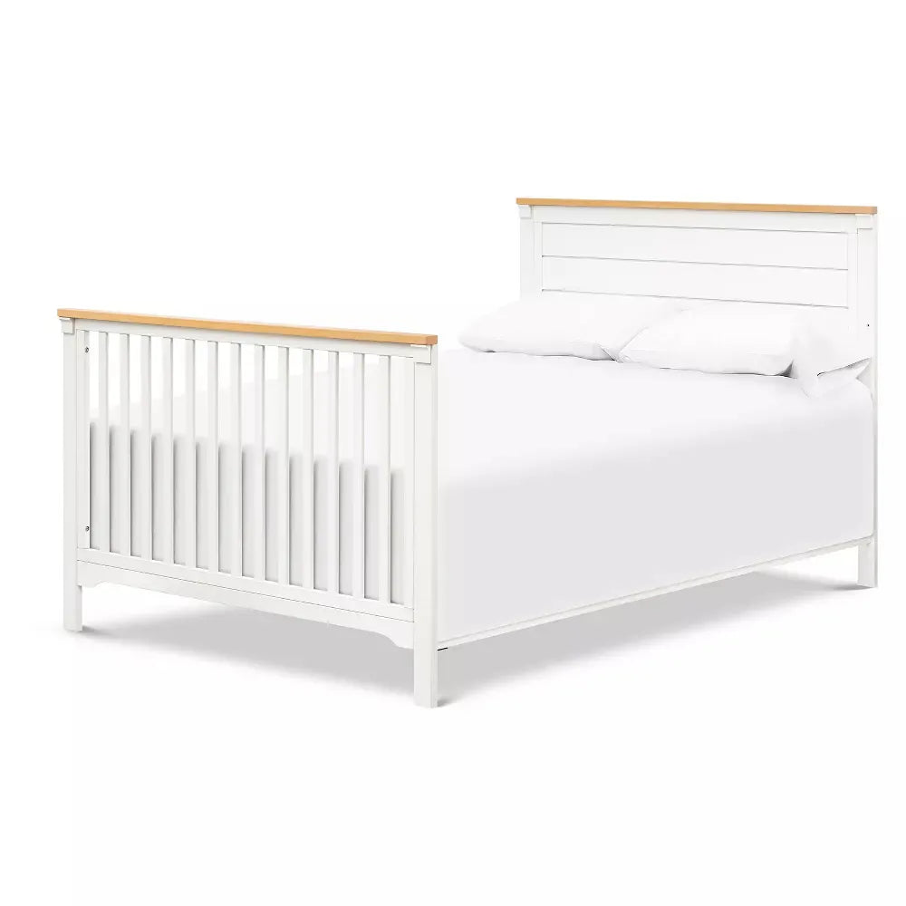 (Floor Model) Hidden Hardware Twin/Full Size Bed Conversion Kit - Warm White