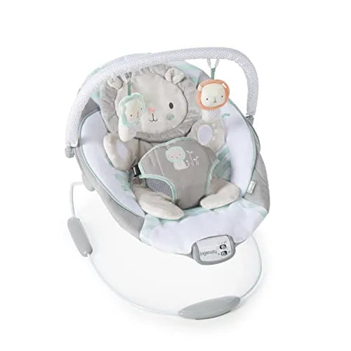 Baby Bouncer Seat with Vibration and Music - Landry The Lion