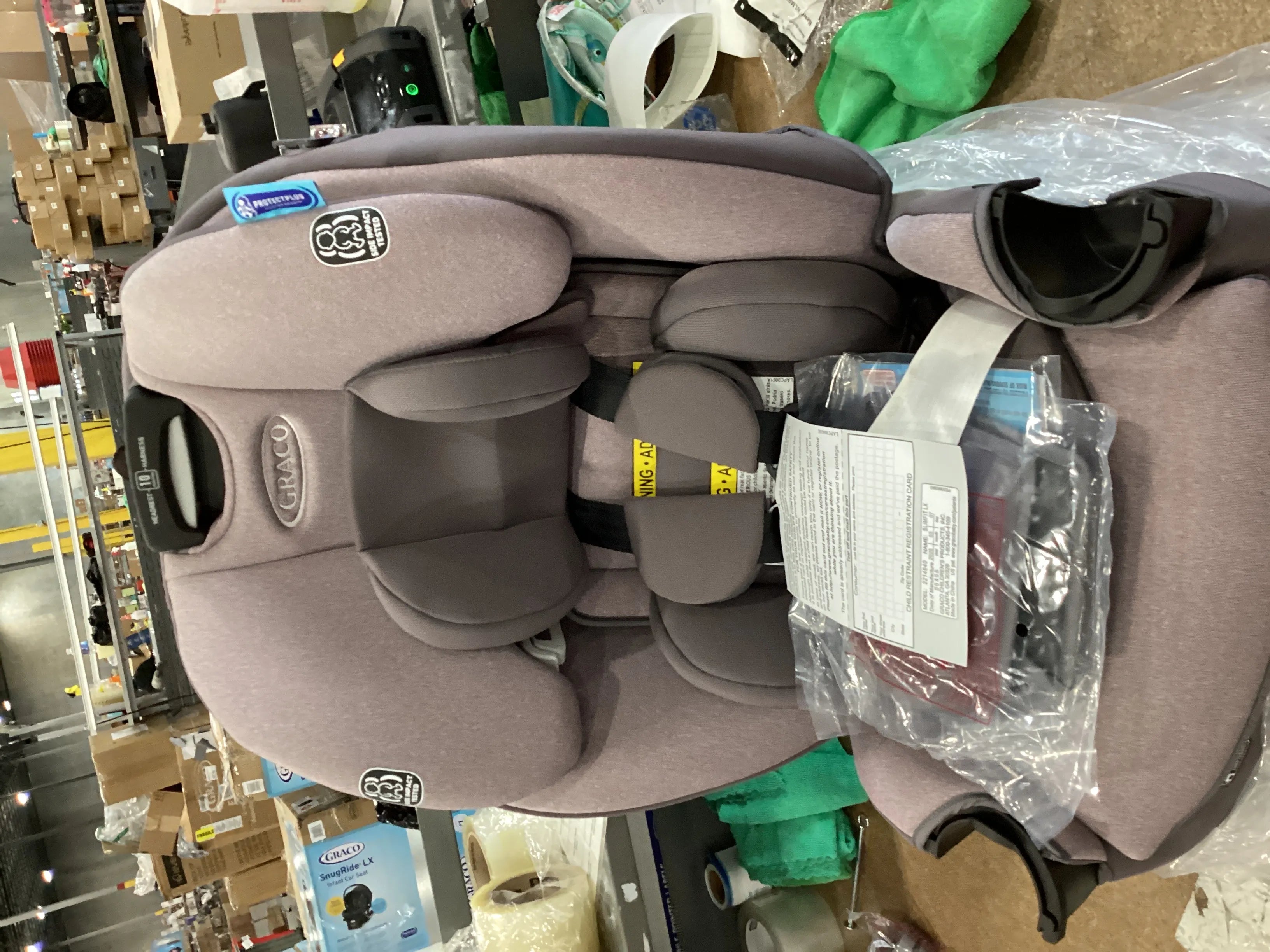 SlimFit LX 3-in-1 Convertible Car Seat - Lilac (See Description)