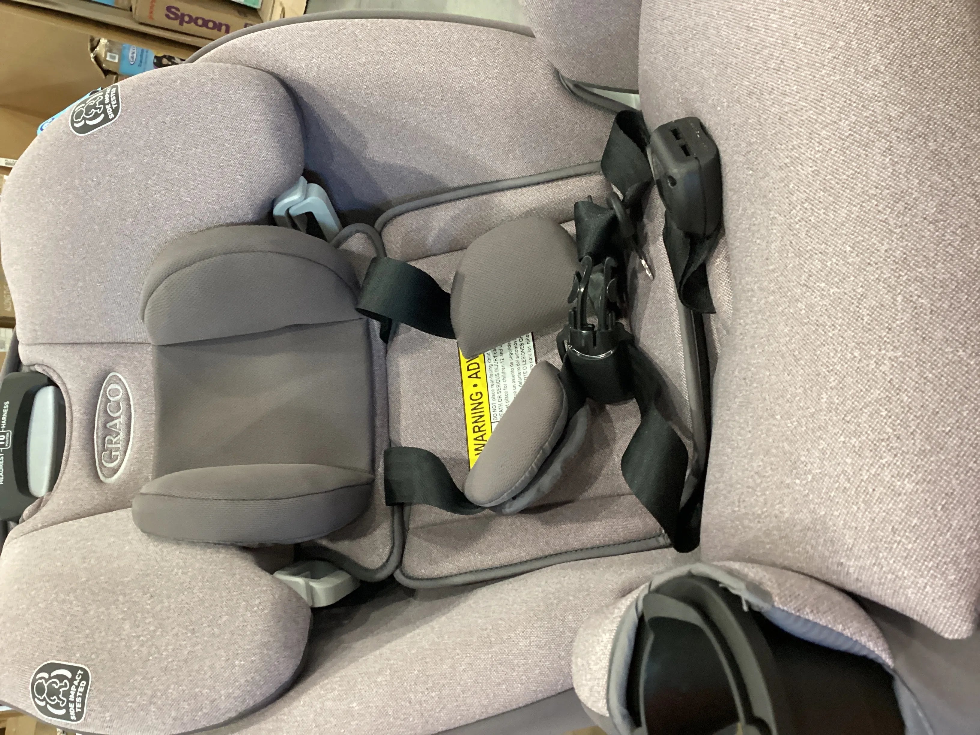 SlimFit LX 3-in-1 Convertible Car Seat, Lilac (See Description)
