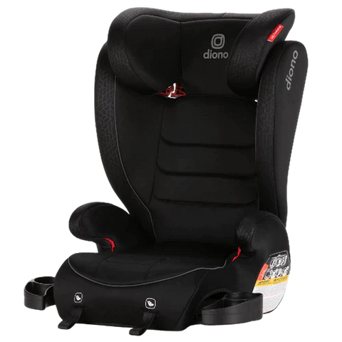 Monterey 2XT expandable high-back booster seat in black