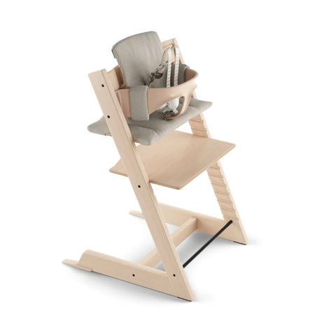 Tripp Trapp best highchair in Natural with Icon Grey