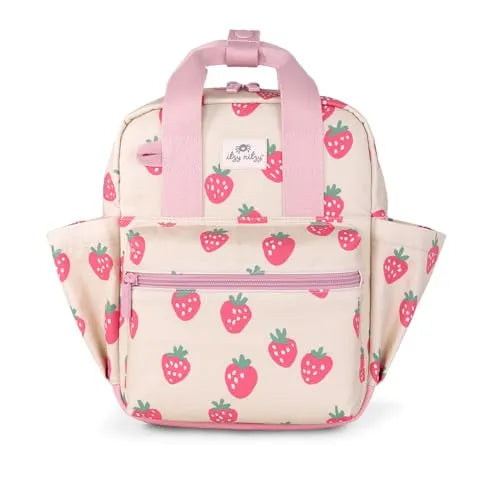 Itzy Ritzy Toddler Backpack - Strawberry