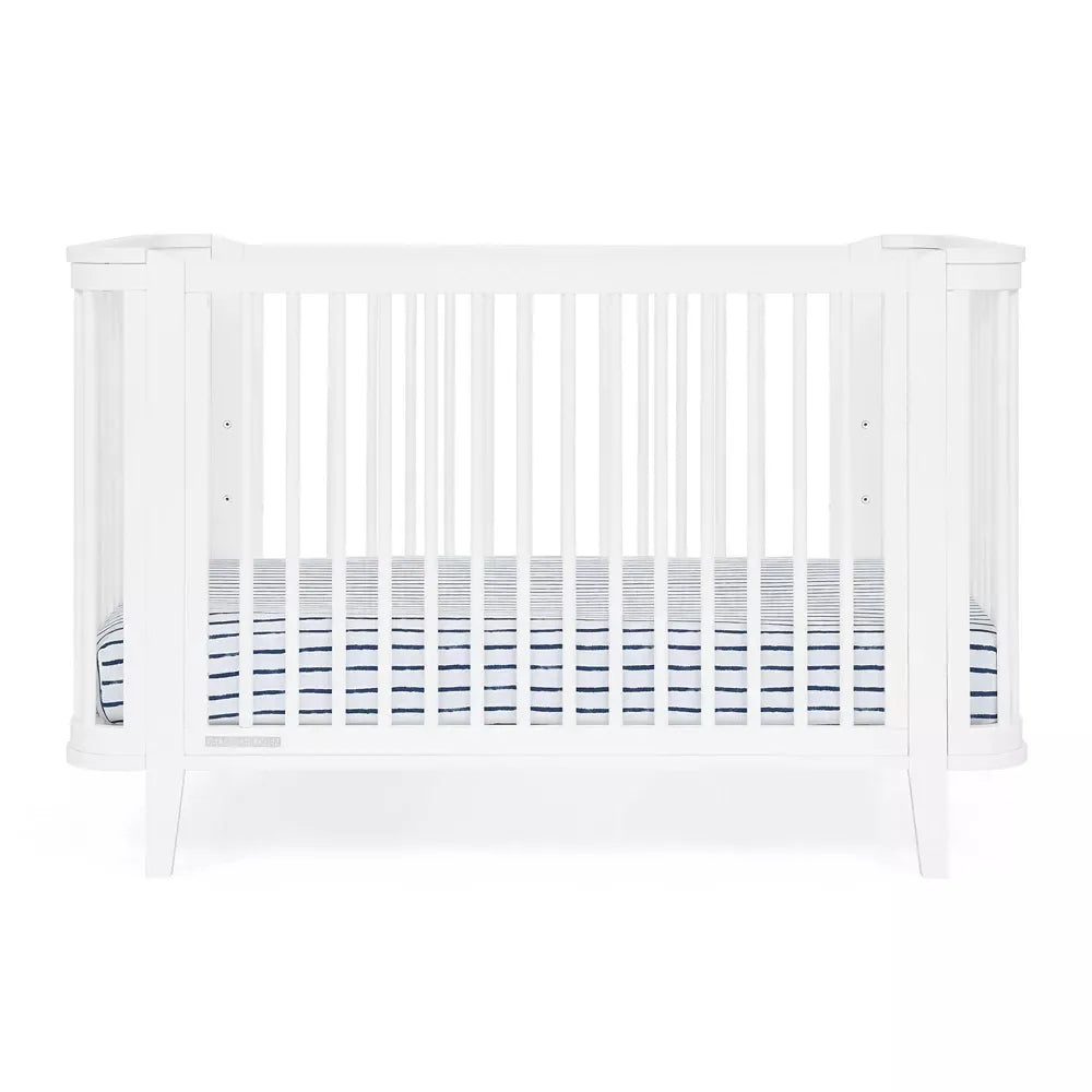 Noah 4-in-1 Convertible Crib - Bianca White