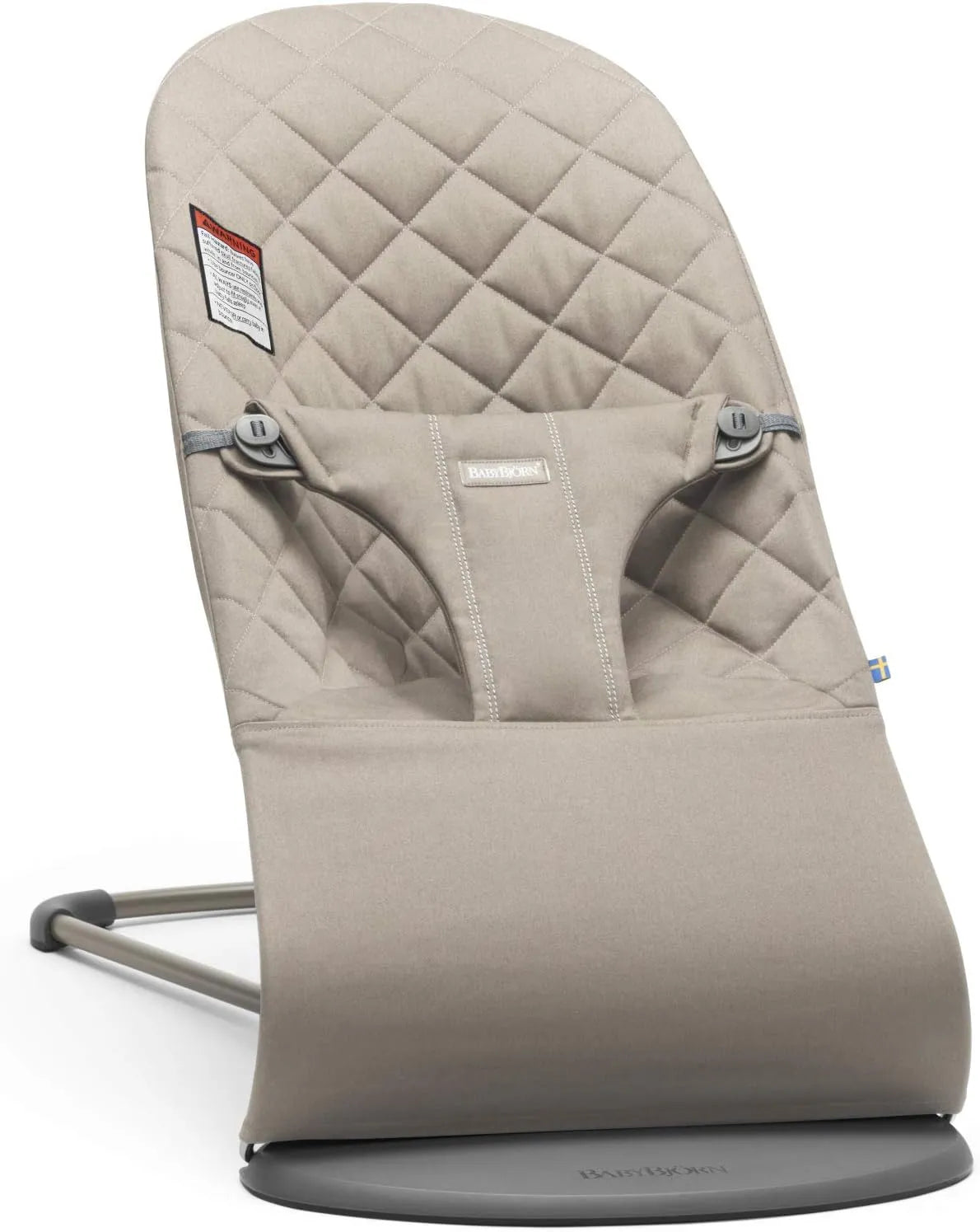 BabyBjorn Bouncer Bliss Cotton - Sand Gray