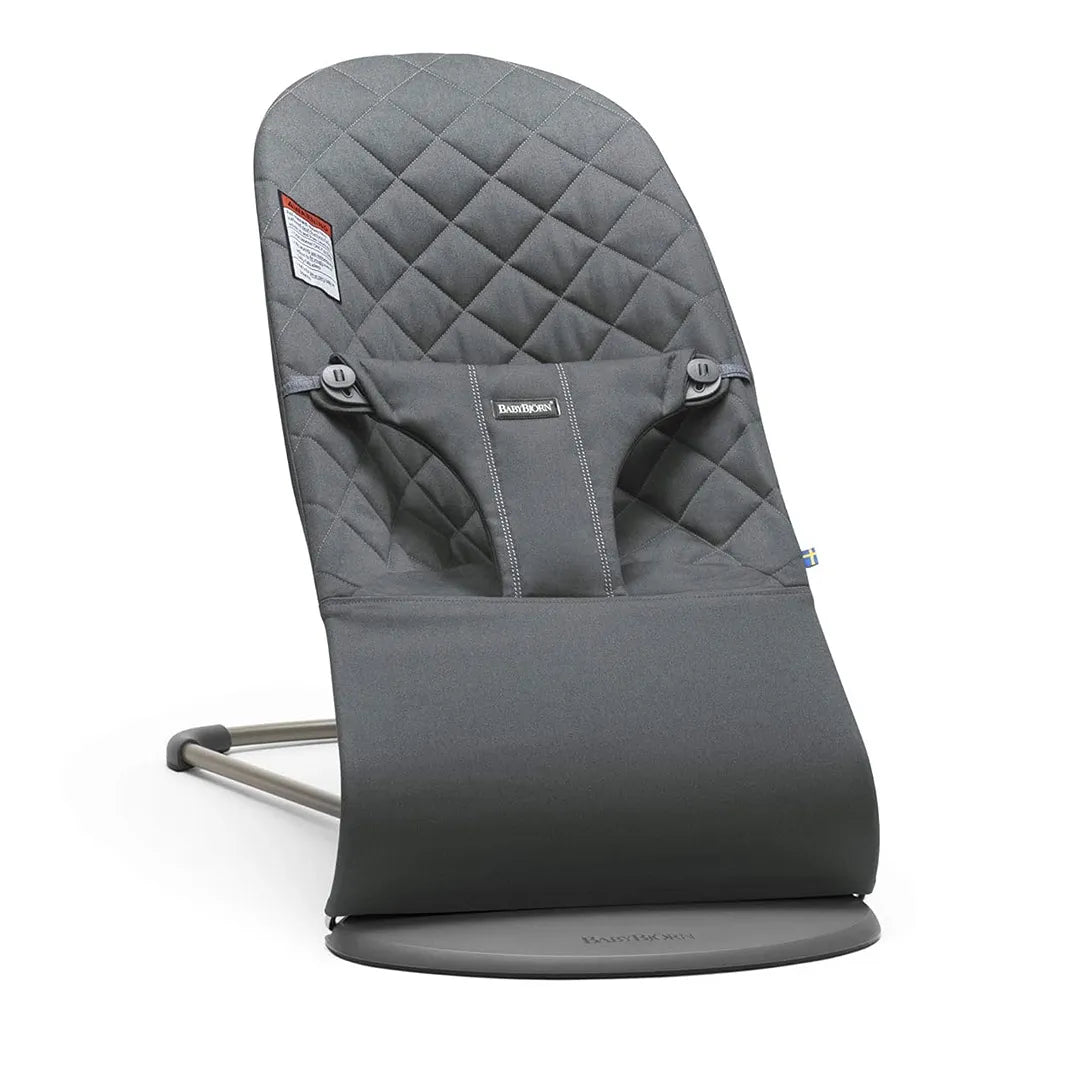 Anthracite Cotton Classic Quilt - Bouncer Bliss