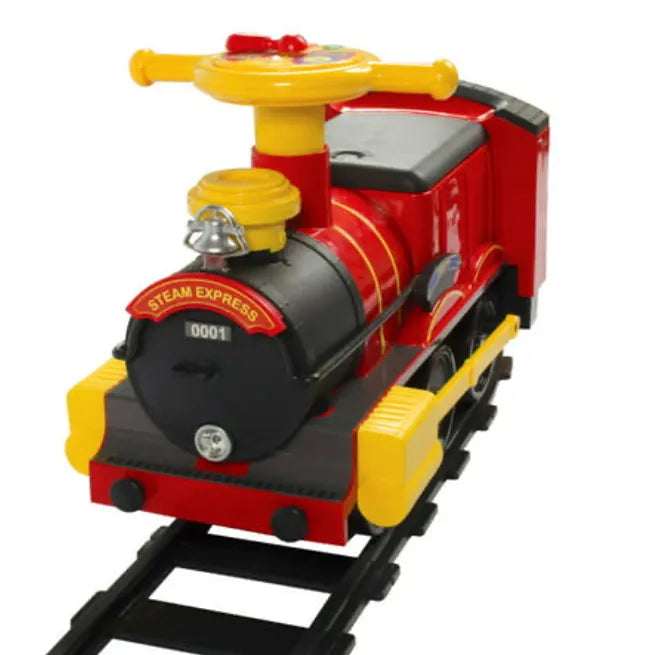 Ride-on Steam Train - 6-Volt Battery Power