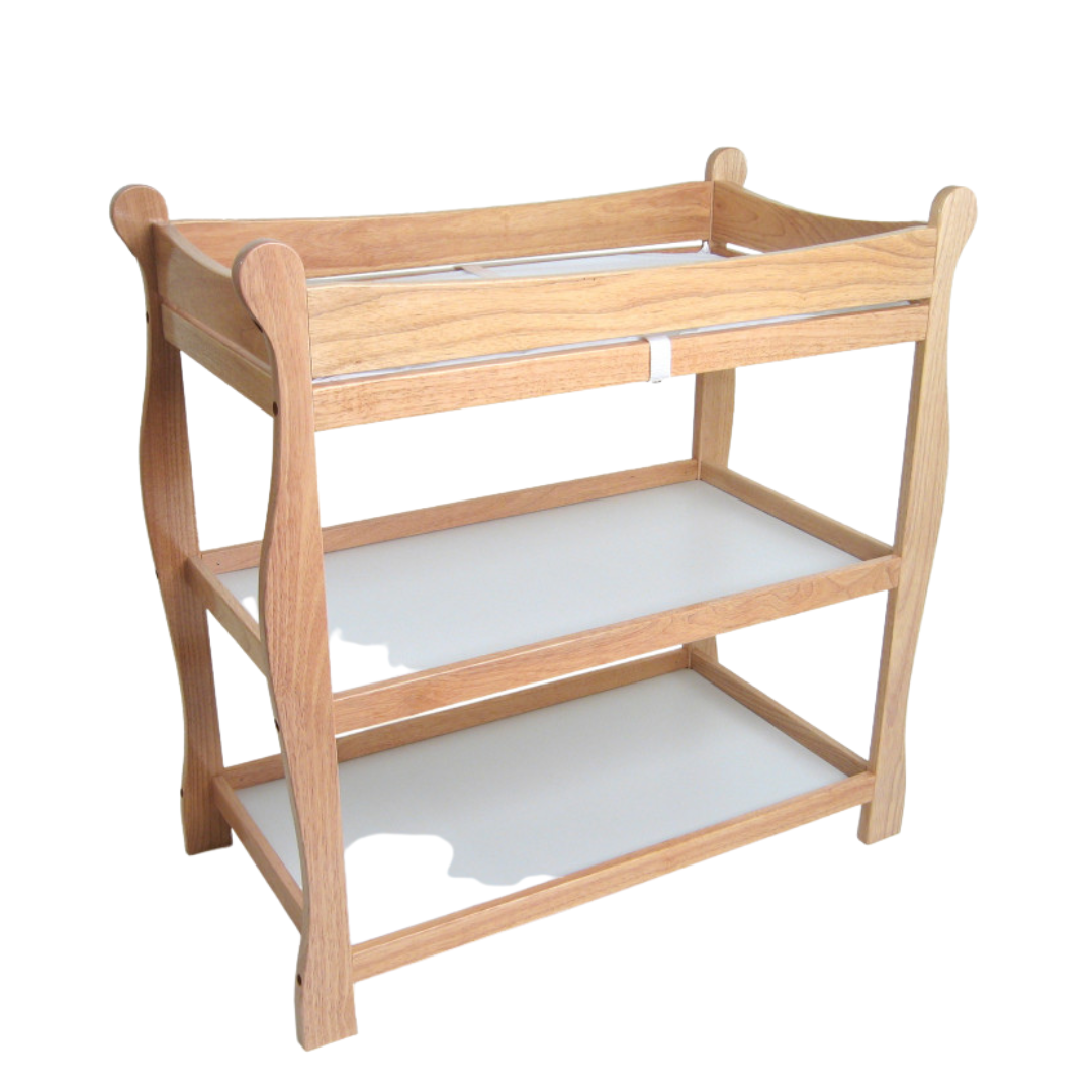 Diaper Corner Baby Changing Table - White - Badger Basket