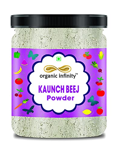 Organic Infinity Kaunch Beej Powder | Mucuna Pruriens Powder - 500 GM By Organic Infinity