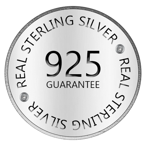 Real 925 Sterling Silver badge