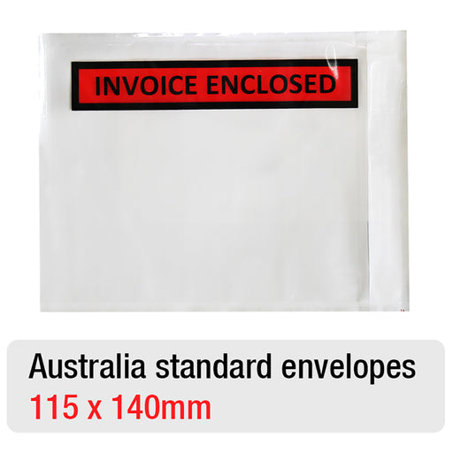 Enveloppes de bordereau d'expédition anglais/français – « Packing List  Enclosed », 4 1/2 x 5 1/2 po S-12945 - Uline