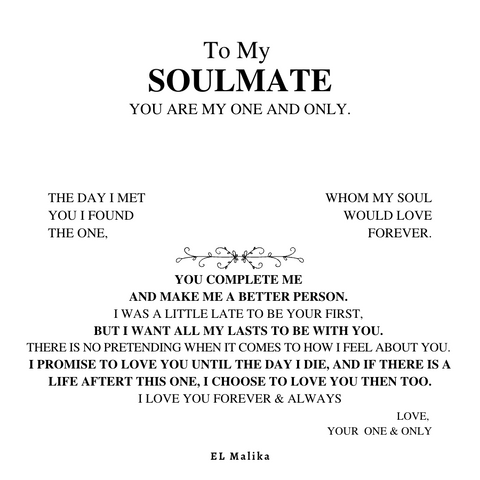 To My Soulmate