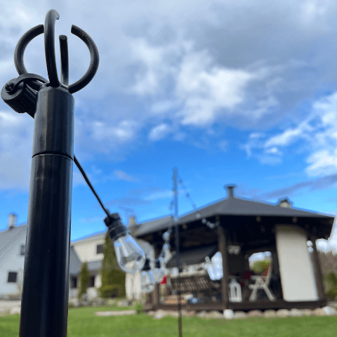 String light pole