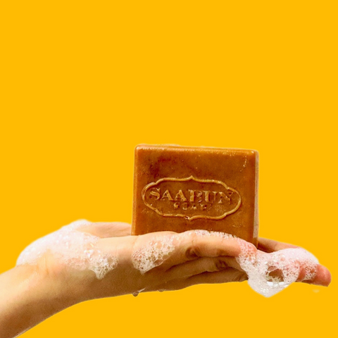 Turmeric Soap bar for naturally glowing beautiful natural skin