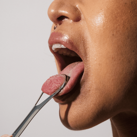Tongue scraping helps to improve overall oral health