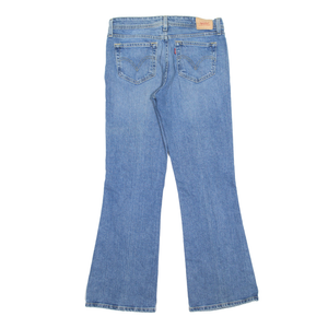 LEVI'S 518 Superlow Jeans Blue Denim Regular Bootcut Womens W32 L29 – Go  Thrift