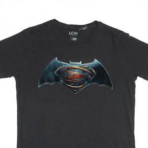 LCW TEEN Batman v Superman DC Dawn of Justice Black Short Sleeve T-Shi – Go  Thrift