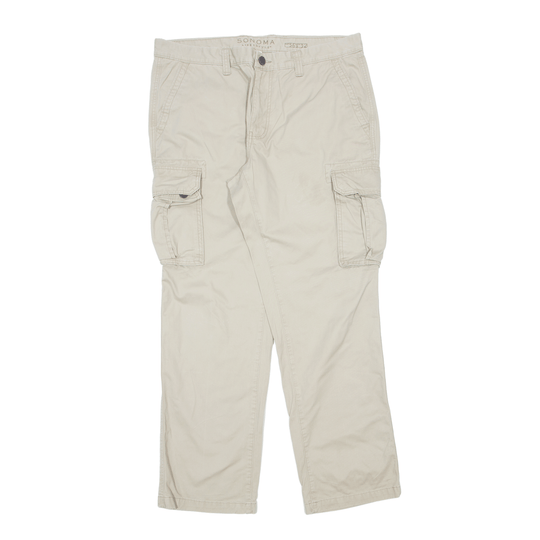 Cream GUNNA PANTS  Cargo trousers  olivekhaki  Zalandocouk