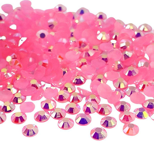 Petal Pink Transparent Rhinestones - AB