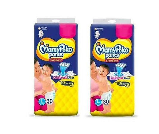 MamyPoko Pants Extra Absorb Diapers Large Pack Of 32  Little Moppet
