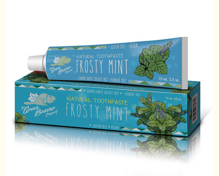 green beaver frosty mint toothpaste