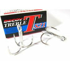 Decoy X-S21 Treble Hook 4 Point Strong hooks Size 1 (0880) 4989540810880  for sale online