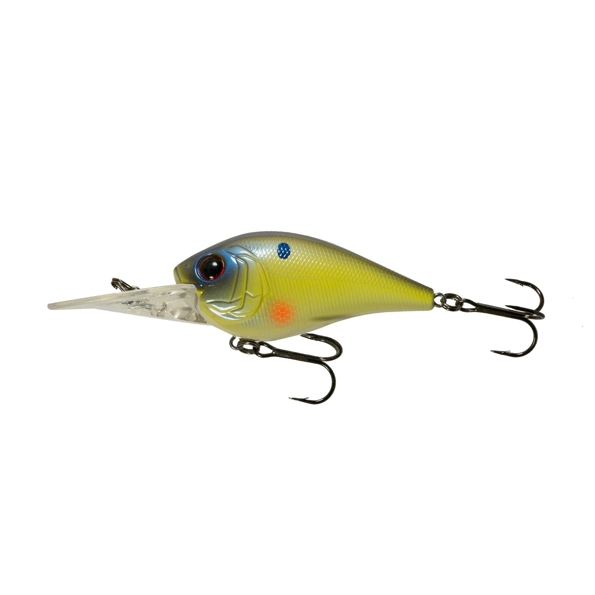 6th Sense Crush Mini 25MD Crankbait (Blue Treuse Shad)