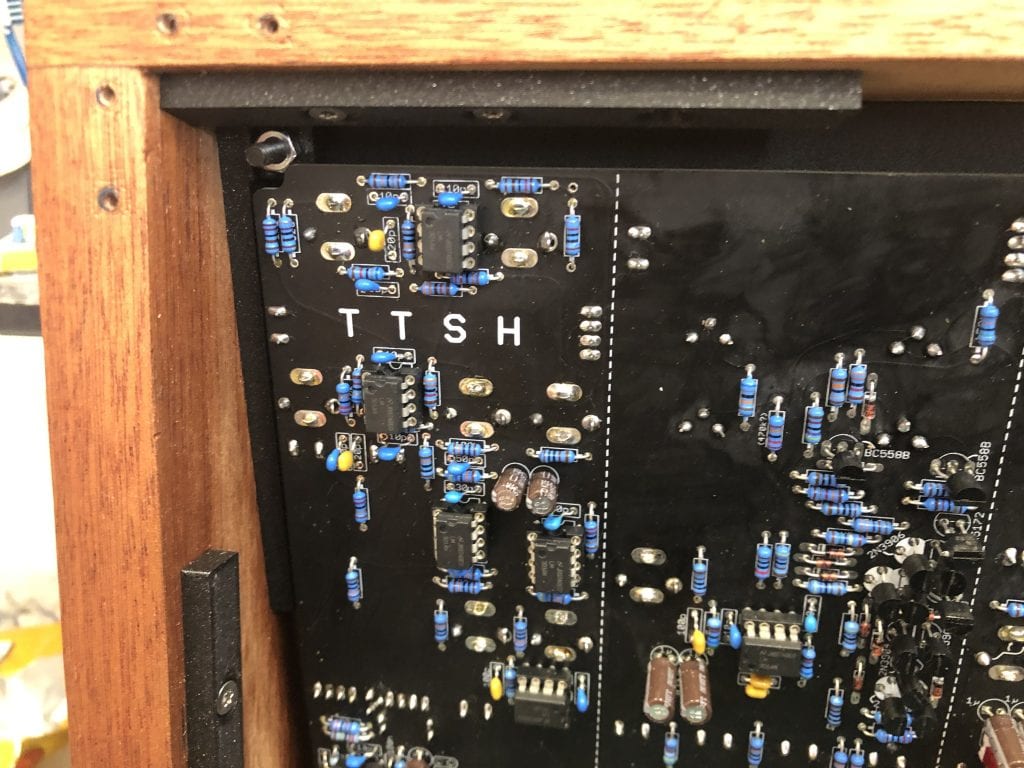 TTSH - ARP 2600 clone - back panel brackets