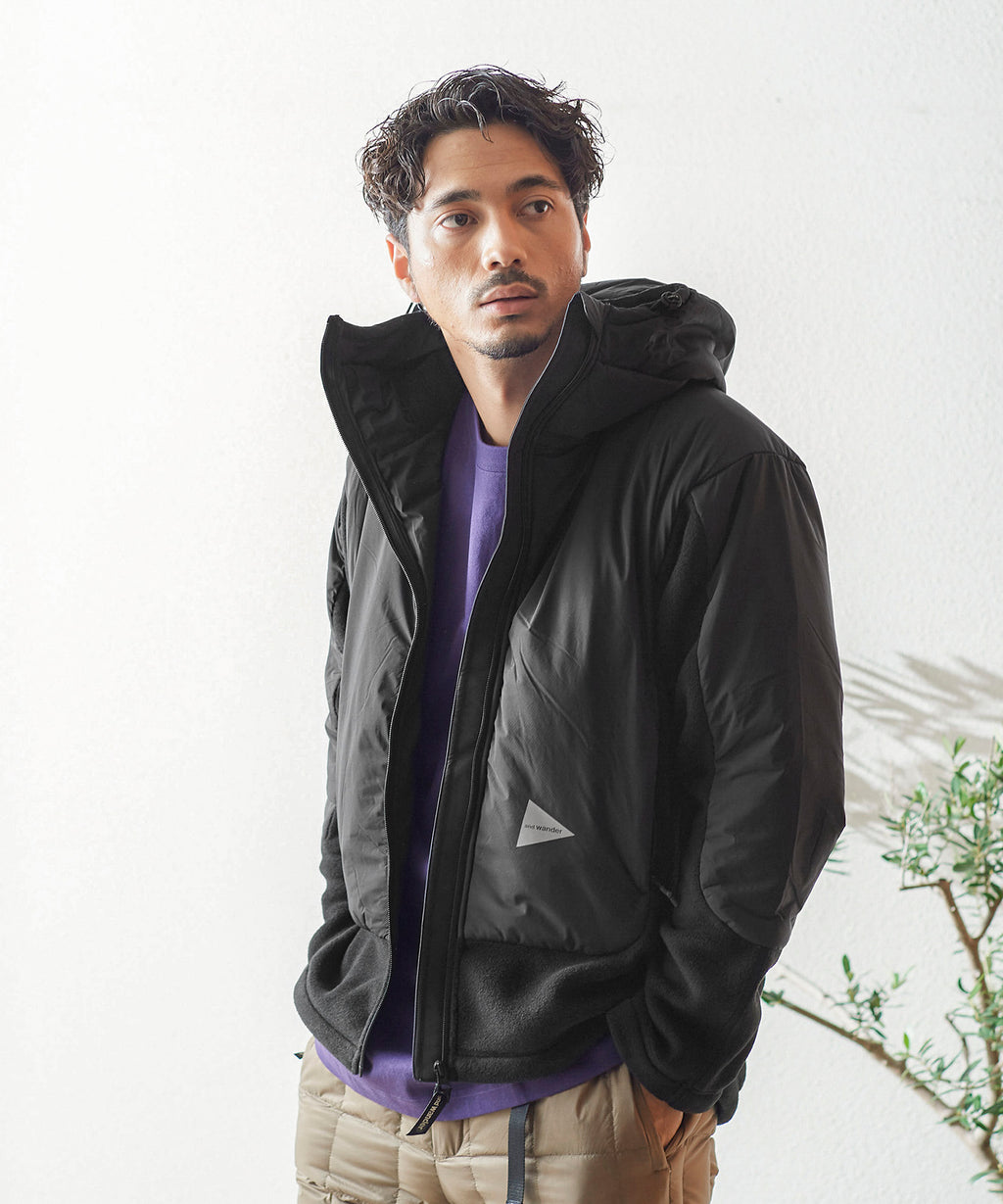 and wander top fleece jacket ブラック 3 素敵でユニークな www.knee