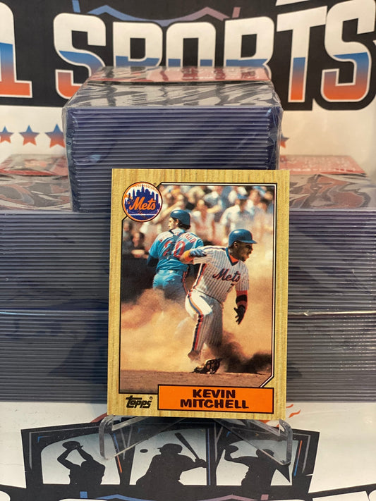 KEVIN MITCHELL ROOKIE CARD - 1987 TOPPS BASEBALL CARD #653 (NEW