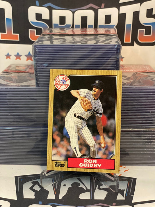 Ron Guidry #375 (1987 Topps) Baseball Card, New York Yankees