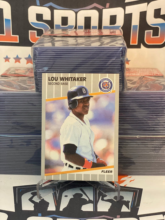 1987 Topps Lou Whitaker card #661 Detroit Tigers Baseball