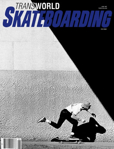 THE PUSH TRANSWORLD SKATEBOARDING MAGAZINE COVER