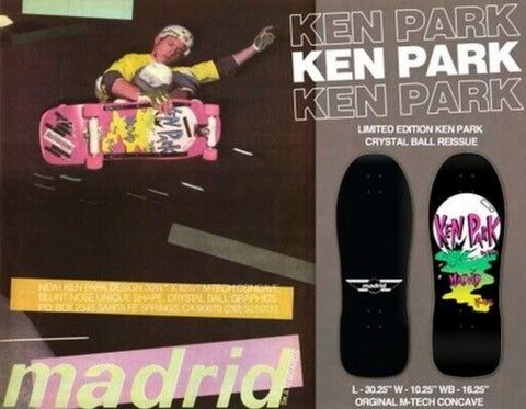 MADRID SKATEBOARDS KEN PARK MODEL