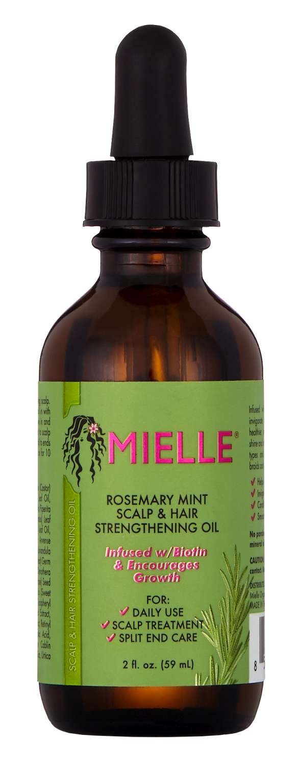 Mielle Organics Rosemary Mint Scalp & Hair Strengthening Oil 2 Fl Oz - Mars Beauty product image