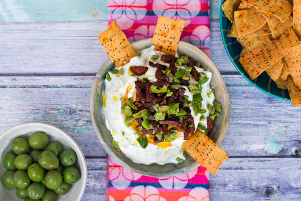 STRAINED YOGHURT WITH CRISPY CHORIZO